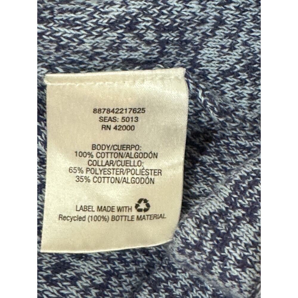 Basic Editions White Collar Insert Blue Sweater W… - image 7